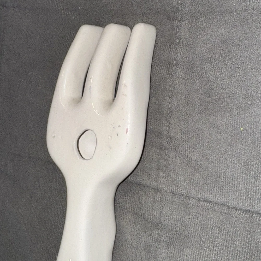 Vintage Anthropomorphic Fork Kitchen Wall‎ Plaque 10.5
